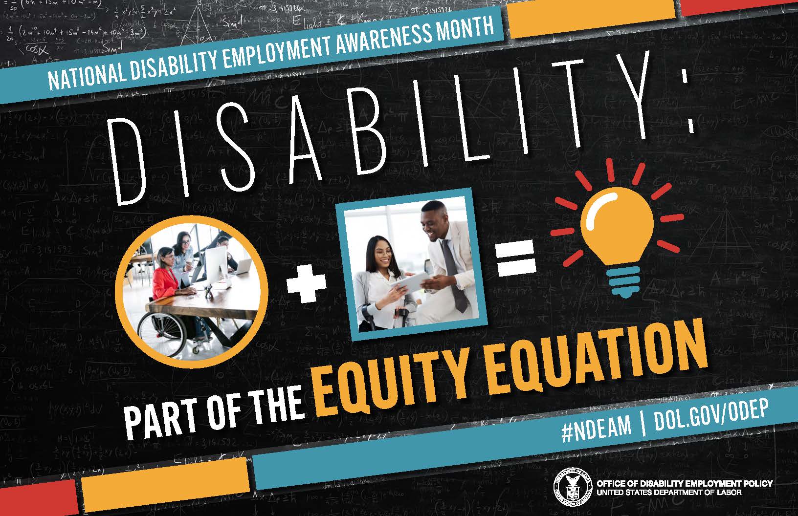 NDEAM 2022 Poster - Disability: Part of the Equity Equation